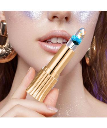 Color-Changing Lip Balm | Nourishing Temperature-Activated Jelly Lipstick with 24K Gold Foil | Perfect for Appointments & Parties - Buy Online on SooperMarket.com