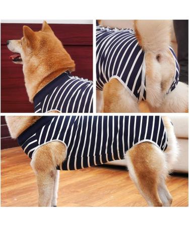 Heywean Dog Recovery Suit - Post-Surgery Protection Bodysuit for Dogs XL | Medical Dog Shirt for Castration Wound Care - Blue - Buy Online on SooperMarket.com