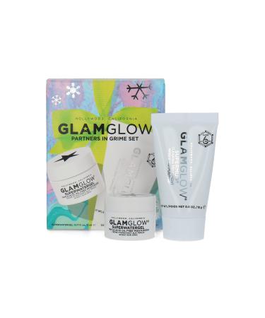 Glamglow Partners In Grime Set - Supernud Mask & Superwatergel Moisturizer