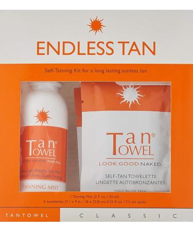 Tan Towel Endless Classic Self-Tanning Mist 3.25 fl. oz. | Natural Glow - Buy Online on SooperMarket.com