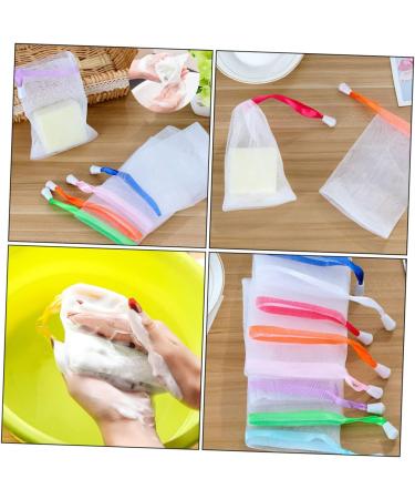 PLAFOPE 10pcs Soap Foaming Net Bar Soap Saver Pouch Soap Pouch Soap for Soap Bars Foam Net 15X9cm As Shown - Buy Online on SooperMarket.com