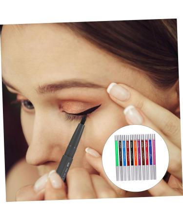 Gogogmee 12 Pcs 1 Set Shadow Set Eyeliner Stickers Colored Eyeliners Eyeliner Kit Colorful Plastic - Buy Online on SooperMarket.com