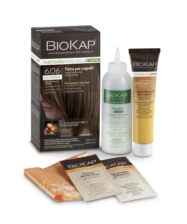 Bios Line Biokap Nutricolor Delicato Rapid Tinta Capelli 6.06 Dark Blonde Habana 140 ml