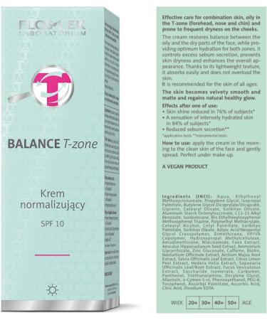 FLOSLEK Day Face Cream for Combination Skin 50 ml BB Cream with SPF Mixed Complexion - Buy Online on SooperMarket.com