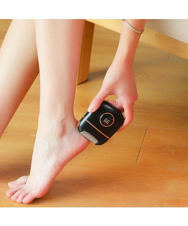 Electric Foot File - Callus Remover Skin Care Tool | Rechargeable Foot Care Device Waterproof Dead Skin Remover for Feet Advanced Exfoliate System - Buy Online on SooperMarket.com