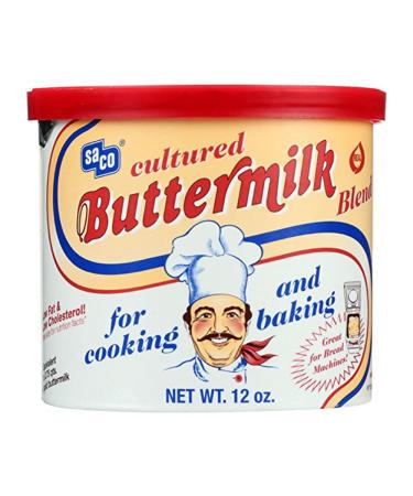 Saco Foods Buttermilk Powder Blend Cultured, 12 Ounce