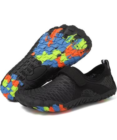 CIOR Kids Water Shoes - Aqua Athletic Sport Shoes for Boys & Girls (Big Kid 8-12 Years) - Size 6.5 - Black - Buy Online on SooperMarket.com