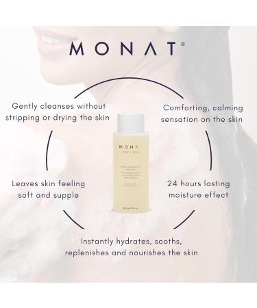 Buy MONAT BODY CARE Moisturize & Replenish Body Wash | Hydrating Shower Gel & Natural Botanical Cleanser for Dry Skin | Spa Quality Skin Hydration - Buy Online on SooperMarket.com