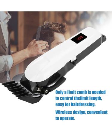 Buy USB Rechargeable Hair Clipper for Men - 240 Min Runtime Low Noise Steel Trimmer - Buy Online on SooperMarket.com