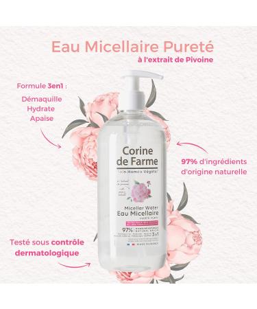 Agua Pura Micelar 500ml - Pure Cleansing Water for All Skin Types | Fast International Shipping - Buy Online on SooperMarket.com