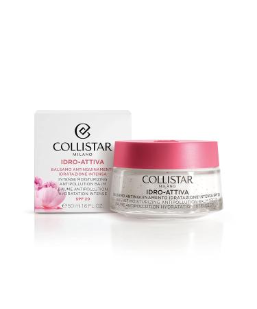 Collistar Idro Attiva Intense Moist Antipollution Balm SPF 20 - 50ml | Hydrating & Protective Moisturizer | Buy Internationally - Buy Online on SooperMarket.com