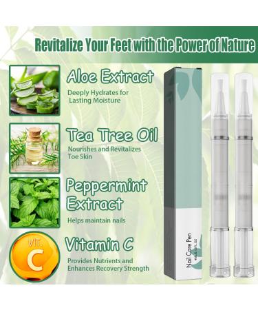 Hongecb Nail Care Pen - 2 PCs | Strengthen & Protect Your Nails | Health Routine Nail Care | Easy Application for Daily Use - Buy Online on SooperMarket.com