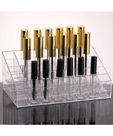 Clear Acrylic 40 Grids Lipstick Holder Organizer - Storage Display Case for Lip Gloss Tubes - Buy Online on SooperMarket.com