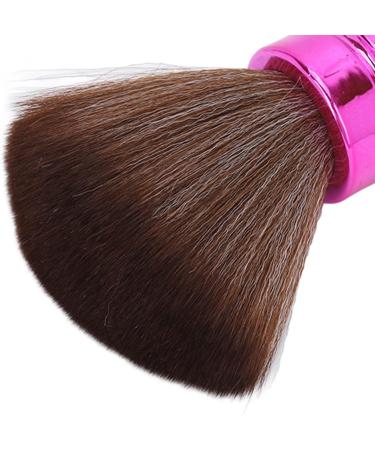 Neck Duster Brush Soft Nylon Bristles Electroplate Ergonomic Barber Hair Cutting Neck Hair Brush Stand Up Base Comfortable Suitable for Barber Shop or Home Use - Buy Online on SooperMarket.com