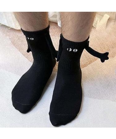 Fivetoo Magnetic Couple Socks Hand in Hand Funny Gifts for Couples | 3D Doll Design Ideal for International Shipping - Buy Online on SooperMarket.com