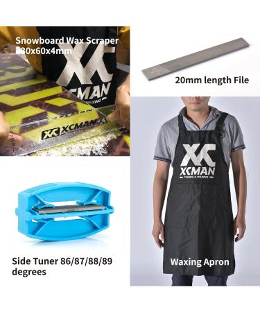 XCMAN Complete Ski Snowboard Tuning & Waxing Kit All-in-One Toolset with Iron Wax Edge Tuner & More for Perfect Winter Performance - Buy Online on SooperMarket.com