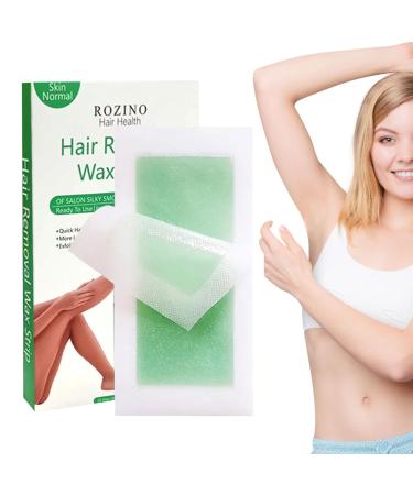 Hair remover wax stripes - 20 pieces of hair remover face wax musselin - natural wax paper leaves hair remover for body legs armpits face poor cypreason