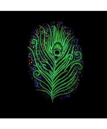 Glow in The Dark Pigment Powder - Neutral and Fluorescent Colors for Art, Nail Art, and DIY Crafts - Non-Toxic, Long Lasting - 10+ Color Options - 1 Ounce/30 Grams (Neutral Green) - Buy Online on SooperMarket.com