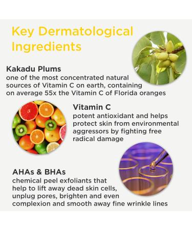 Buy DERMAdoctor Kakadu C Intensive Vitamin C Peel Pad - 30 Count | Brightening Exfoliating Pads for Radiant Skin | International Shipping Available - Buy Online on SooperMarket.com