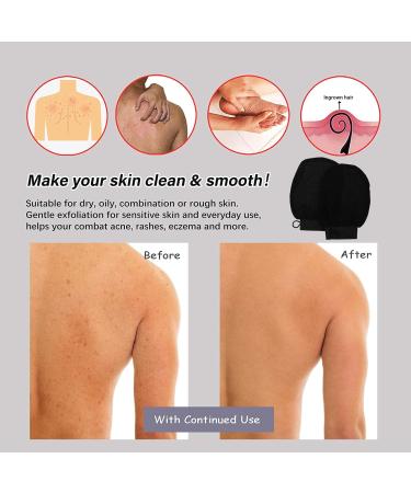 Exfoliating Bath Gloves for Body Washing | Dead Skin Removal Shower Scrub Gloves - Buy Online on SooperMarket.com