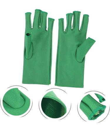 FOYTOKI 1 Pair Nail Gloves Fingerless Mitts Manicure Gloves Sunscreen Gloves Anti-uv Gloves Fingerless Gloves Gloves Manicure Tools UV Shield Gloves Nail Art Tools - Buy Online on SooperMarket.com