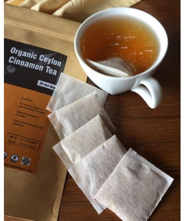 Ceylon Cinnamon Tea Pack of 30 Tea Bags 150g