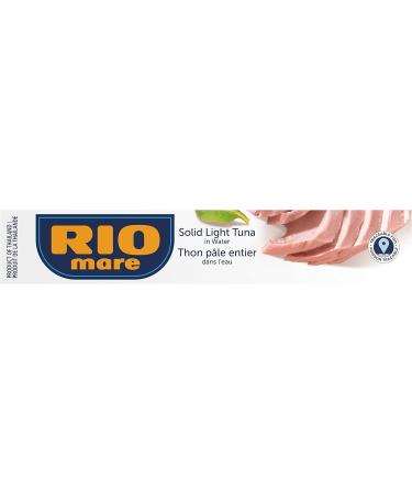Rio Mare - Solid Light Tuna in Water - Canned Tuna in Water High in Protein Ready to Eat Snack - 80g (3 Cans) 240 g (Pack of 1) - Buy Online on SooperMarket.com