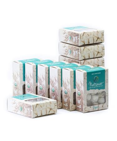 The Sugar Lab Organic Sugar Cubes for Cocktails Sweet Tea & Vegan Coffee - 12 Raw Sugar To Go Packs (1.2 oz each) - Gluten Free & Kosher USDA Certified Organic Raw Sugar Rocks - 5414