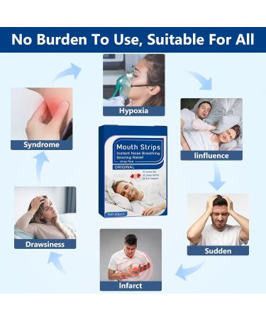 Gentle Anti-Snoring Mouth Tape for Improved Nasal Breathing and Better Night Sleep - Buy Online on SooperMarket.com