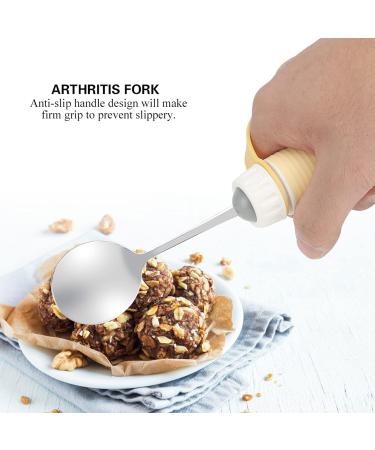 Parkinsons Utensils Disabled Fork Arthritis Fork Disabled Patient Arthritis Elder Utensil Removable Flexible Rotating Eating Tablewares Weighted Utensils(Spoon) - Buy Online on SooperMarket.com