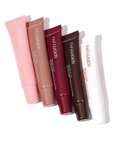 Hydrating Lip Glowy Balm - Moisturizing & Plumping Gloss for Dry Cracked Lips | Shea Butter & Babassu Oil | Nourishing Lip Care (01# Ribbon - Buy Online on SooperMarket.com