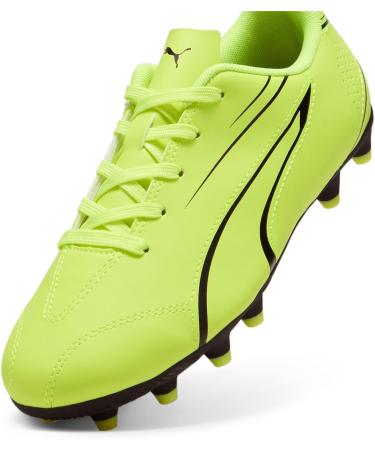 PUMA Unisex Kids Vitoria FG/AG Jr Football Shoe - 38.5 EU - Electric Lime & Puma Black - Best Price & Fast Shipping - Buy Online on SooperMarket.com