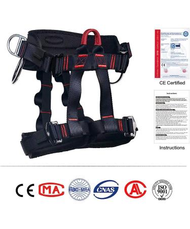 Large Size HeeJo Climbing Safety Seat Belt for Outdoor Tree Climbing - Ideal for Outward Bound and Training - Durable Climbing Gear - Buy Online on SooperMarket.com
