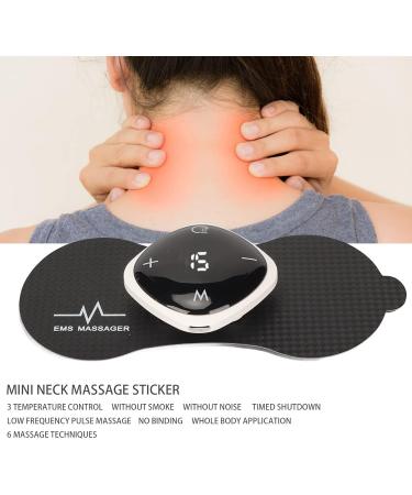 Electric Neck Massager - 6 Modes 15 Gears Heating & Low-Frequency Impulse | Whole Body Massage Device Patch - Buy Online on SooperMarket.com