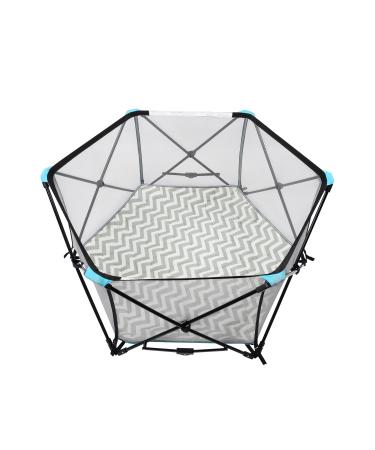 Minnebaby Hexagon Playpen Mat - Compatible with hiccapop & Regalo Playards | Non-Slip & Portable Pad for Comfortable Playtime - Buy Online on SooperMarket.com