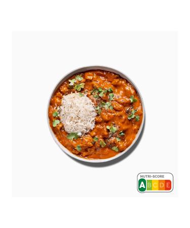 Buy Vegan Tikka Masala Chunky Bowl - 380g Glass - Healthy Gluten-Free High Protein Ready Meal - Lion Content - Buy Online on SooperMarket.com