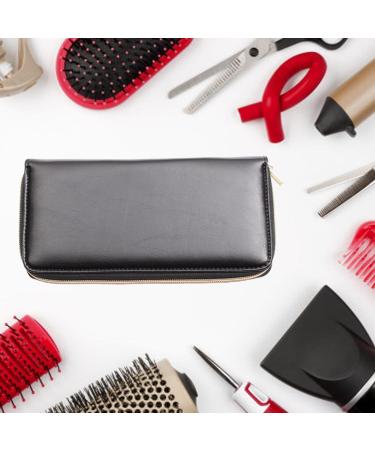 Portable Leather Scissor Organizer Storage Bag Practical Solution for Hair Stylists and Barbers Adjustable Tightness - Buy Online on SooperMarket.com