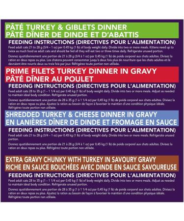 Purina Friskies Turkey Experience Wet Cat Food Super Pack 32 x 156g Cans Brown (44338) & Greatest Hits Wet Cat Food Pate Variety Pack 4 Flavours - 156 g Can (32 Pack) - Buy Online on SooperMarket.com