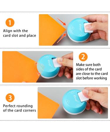 Ecraft Paper Corner Rounder Punch: 3 in 1 (R4mm R7mm R10mm) Corner Rounder Cutter for Paper  Laminate  Photo DIY Projects  Card Making and Scrapbooking - Buy Online on SooperMarket.com