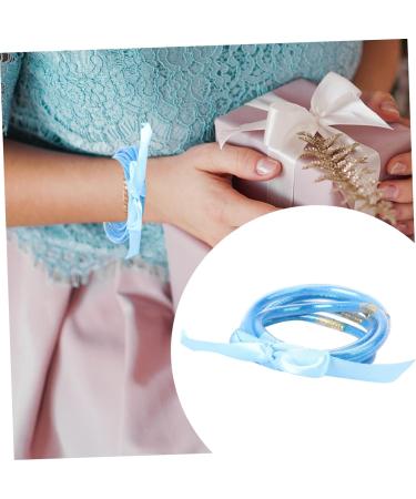 STOBOK 1pc Ribbon Glitter Bracelet Gold Powder Lining Jewelry Christmas Wristband Glitter Jelly Bangle Bangles Bracelets for Man Creative Bracelet Women's Resin Yiwu Glitter Powder Purple As Shown 7.5x7.5cm - Buy Online on SooperMarket.com