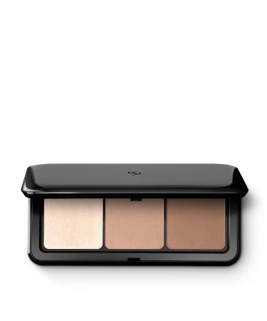 KIKO Milano Contour Obsession Palette 01 | Face Palette With 2 Contouring Powders And A Highlighter 01 Fair 1 piece (1 pack)