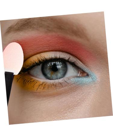 MUSISALY 4 Double Ended Eye Shadow Stick Cosmetics Lipstick Applicator Makeup Supply Oval Makeup Tool Sponge - Buy Online on SooperMarket.com