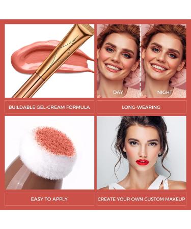 Reddhoon Contour Beauty Wand 3Pcs Set - Liquid Face Contouring Stick, Blusher Stick, Highlighter Stick - Smooth Matte Finish, Lightweight & Blendable Cream Contour Stick with Cushion Applicator - Buy Online on SooperMarket.com