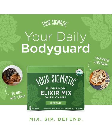 Four Sigma Foods Instant Chaga 20 Packets 60g in Total - Buy Online on SooperMarket.com