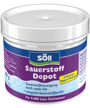 S ll 80518 oxygen depot tabs 100 g (10 pieces) - pond care product with 6 weeks depot effect/for 5 000 l pond water 10 tabs for 5 000 liters single