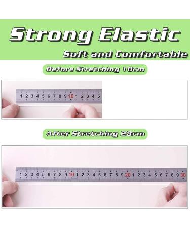 100 Yard 1/8 inch White Elastic Bands for Sewing - Heavy Stretch, Soft Ear Tie Rope for Masks - DIY Craft Elastic Cord - Buy Online on SooperMarket.com