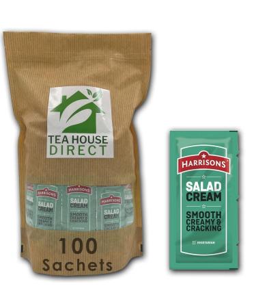 Harrisons Salad Cream Packets | Perfectly Portioned for Your Fresh Greens | 100 Sachets