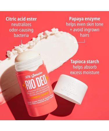 Sol de Janeiro Rio Deo Cheirosa 40 Refillable Deodorant - Long-lasting Scent with Eco-friendly Refill Option - Buy Online on SooperMarket.com