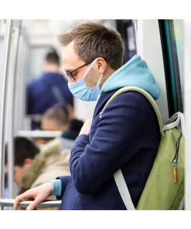 Wish Disposable Face Masks - Pack of 50 - 3 Ply - Wide Ear Loop for Extra Comfort - Ships from USA - Buy Online on SooperMarket.com