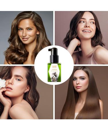 Hair Oil for Frizz Control - 70ml Fast-Acting Dry Hair Care Oils Hair Softening Products for Business Trips Hair Salon Home Traveling Vacation Outing Kirdume - Buy Online on SooperMarket.com